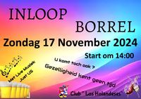 Inloop Borrel 17-11-2024